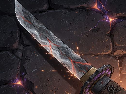 Katana de Ferro Vivo